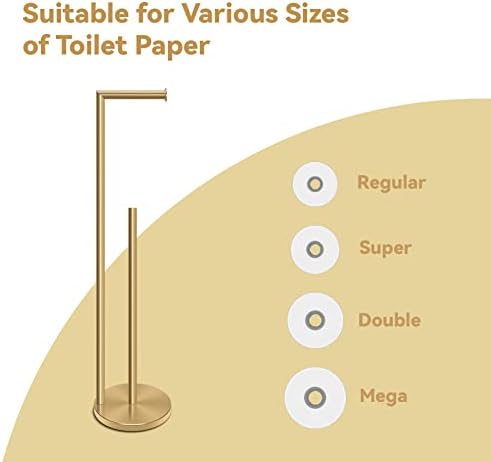Sturdy Stainless Steel Toiletry Holder Stand