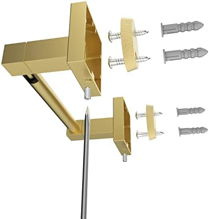 Transform Your Bathroom with Ruacqs Gold Toilet Paper Holder