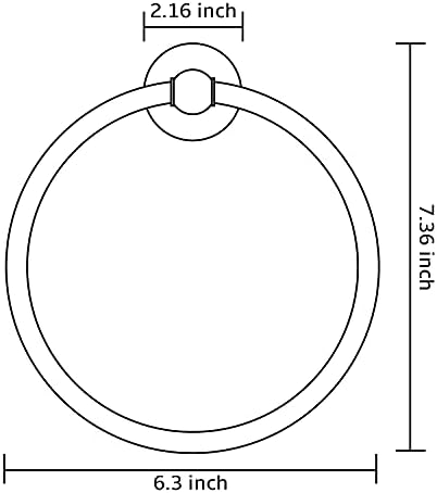 BGL Towel Ring Durable Classic Design