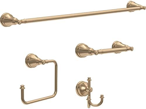 Delta Mylan 1-Pack Toilet Paper Holder - Wall-Mounted Champagne Bronze MYN50-CZ