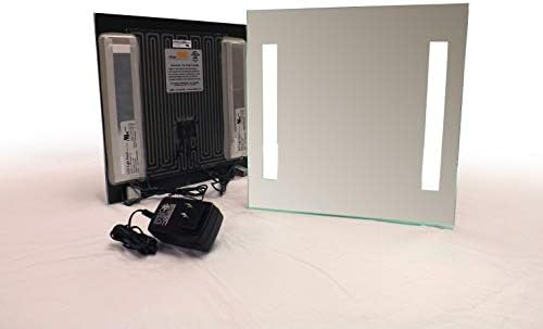 12x12 Fog-Free LED Shower Mirror