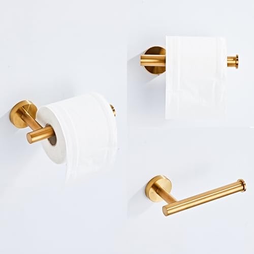 Luxury Brushed Gold Bathroom Hardware Set