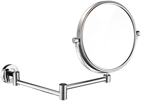 ZADIKO Wall-Mounted Makeup Mirror 8-inch Copper Beauty
