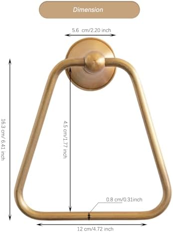 Sturdy T-Shape Towel Holder for Bathroom Kitchen Easy to Install Durable