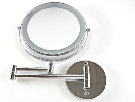 Rechargeable Dimmable Makeup Mirror with 10X Magnification