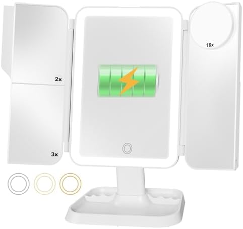 Glowing Makeup Mirror with Lights - sta