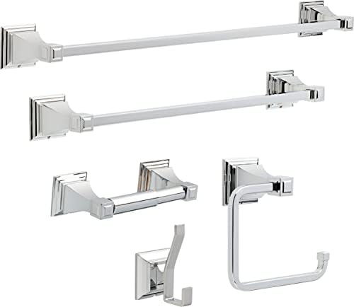 Perfect Hand Towel Near the Sink Chrome Bath Hardware Accessory
