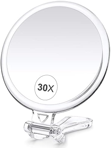 30X Magnifying Mirror for Travel