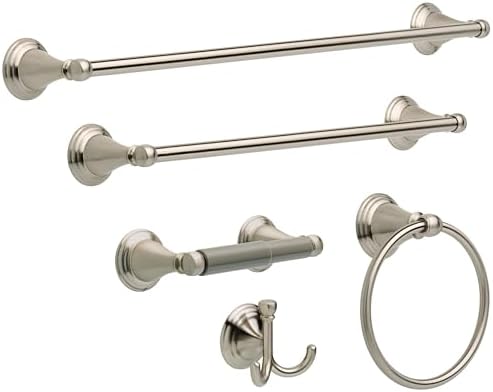Delta 79646-BN Windemere Towel Ring SpotShield Brushed Nickel High-Quality