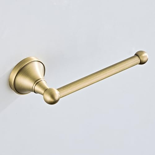 Flybath Wall-Mounted Toilet Paper Holder Brushed Bronze Durable Rust-Resistant