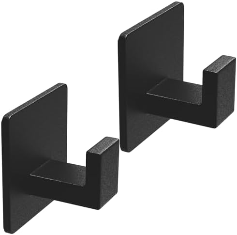 VAEHOLD Adhesive Towel Hook Set - Durable Easy Install