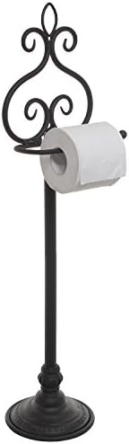 Sturdy Elegant Toilet Paper Holder by MyGift