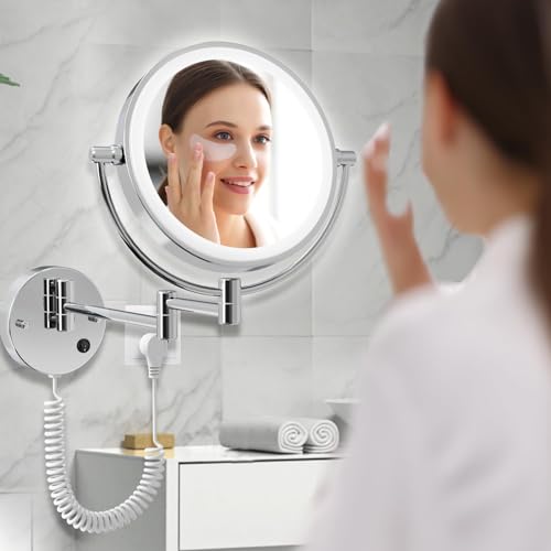 FASCINATE Wall-Mounted Makeup Mirror
