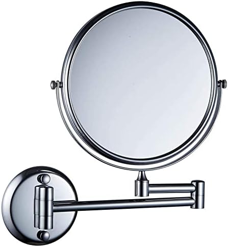 3X Magnifying Wall-Mounted Makeup Mirror Adjustable Swivel