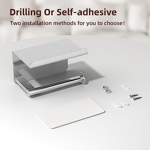 Self-Adhesive Toilet Paper Holder