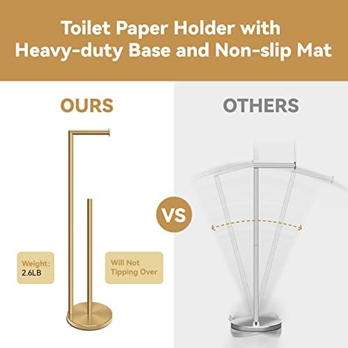 Sturdy Stainless Steel Toiletry Holder Stand