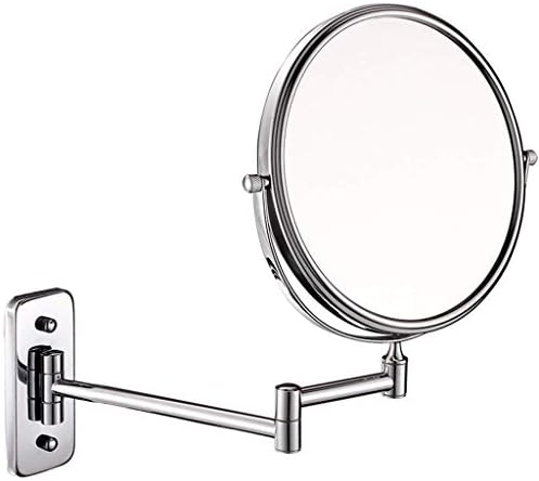 DEIHGE 8-inch Wall-Mounted Makeup Mirror with 7x Magnification