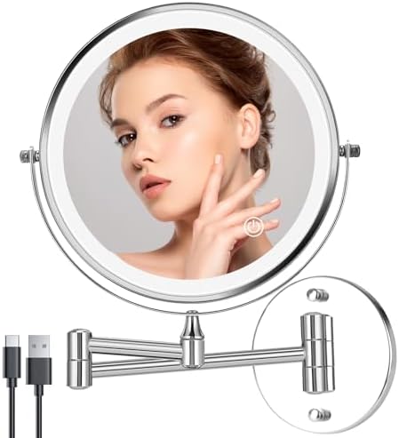 Double-Sided Vanity Mirror