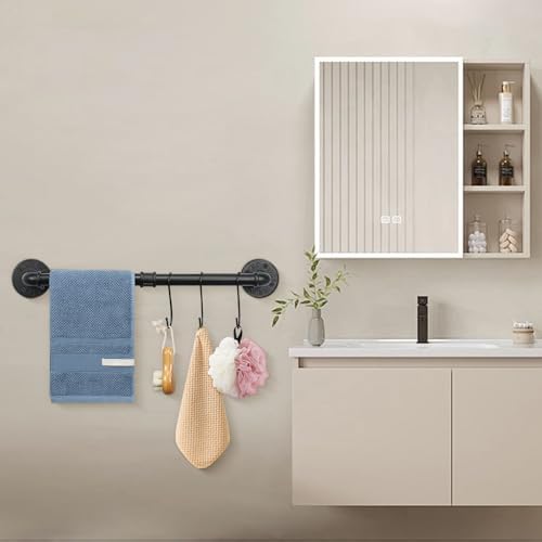 4-Piece Towel Ring Kit for Bathroom
