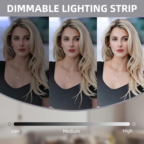 VANITII GLOBAL Smart LED Vanity Mirror for DesktopDorm