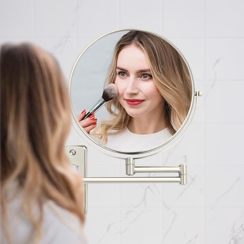 AumVum 10x Magnifying Extendable Makeup Mirror for Grooming