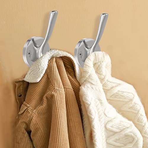 Sturdy Towel Hooks for Bathroom Closet Use