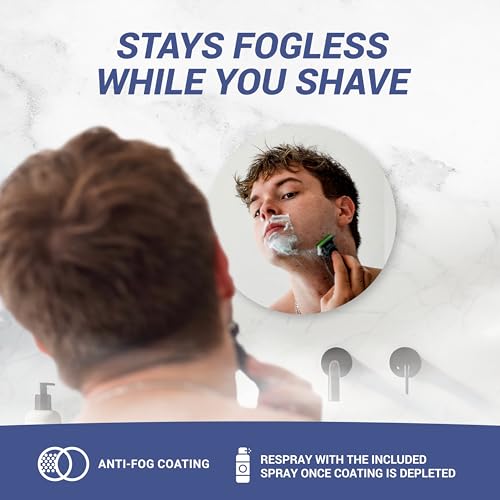 Glowing Truth Anti-Fog Shaving Mirror