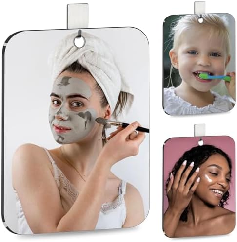 Fogless Shower Mirror Compact Wall-mounted Travel-friendly Design