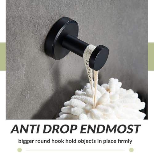 Stainless Steel Robe Towel Hook Bathroom Storage Solution