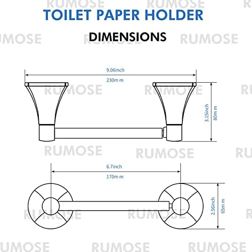 RUMOSE Toilet Paper Holder