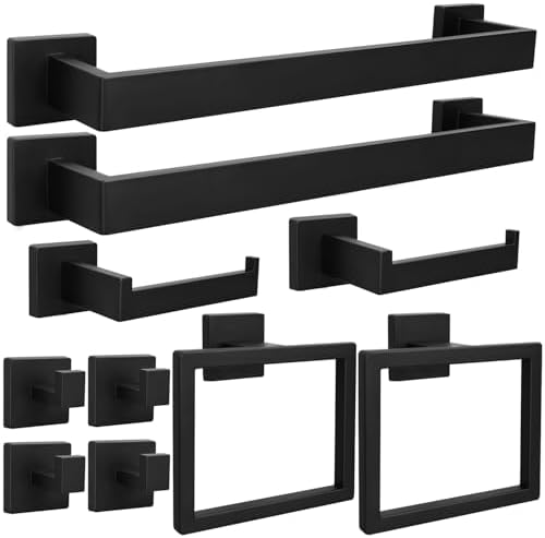 Keep Your Bathroom Tidy With 10 Essential Hardware Pieces