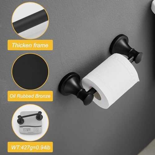 Sturdy Wall-Mounted Toilet Paper Holder for Home Use