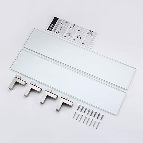 Bathroomafe Glass Shelves 236in