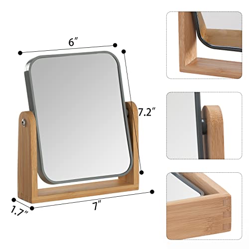 YEAKE 3 Magnifying Makeup Mirror with 360 Rotation