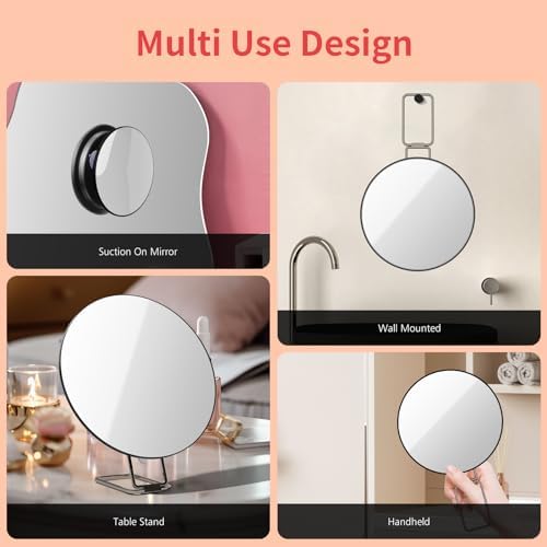 Travel Magnifier 30x Concave Makeup Mirror
