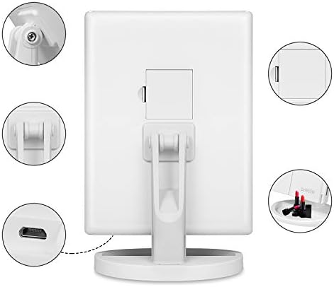 Deweisn Lighted Vanity Mirror with 21 LED Lights