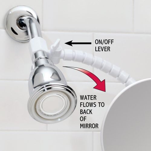 iDesign - 20301 Fog-Free Small Shower Shaving Mirror