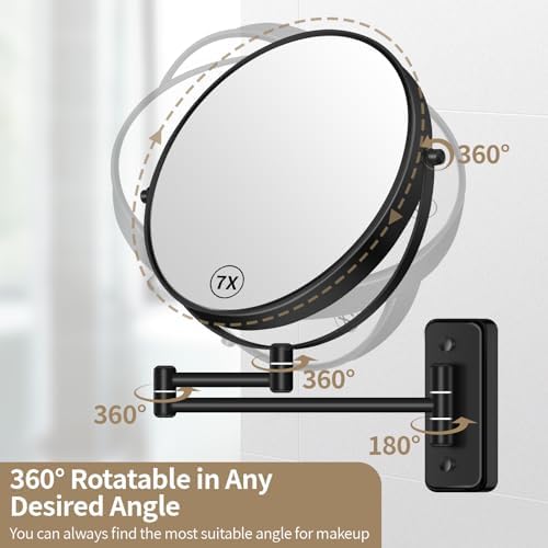 Versatile Magnifying Mirror for Make-up inAny Room