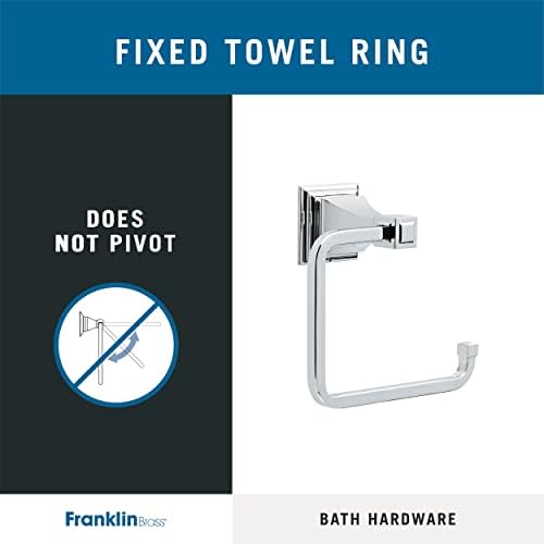 Perfect Hand Towel Near the Sink Chrome Bath Hardware Accessory
