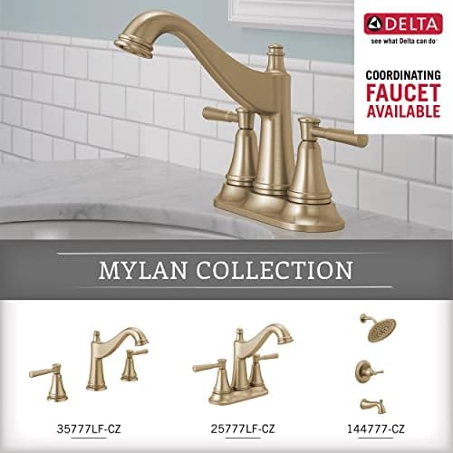 Delta Mylan 1-Pack Toilet Paper Holder - Wall-Mounted Champagne Bronze MYN50-CZ