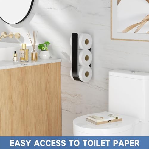 Space-Saving Toilet Paper Holder Circular Design