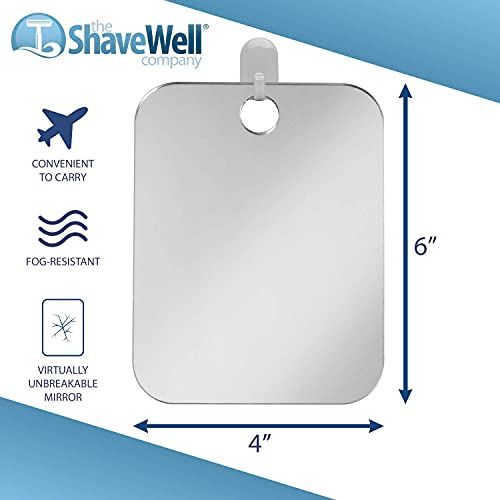 Fog-Free Handheld Shower Mirror