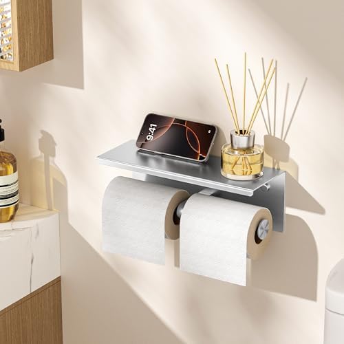 FORIOUS Double Toilet Paper Holder
