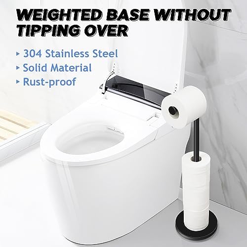 TACGEA Toilet Paper Holder Stand