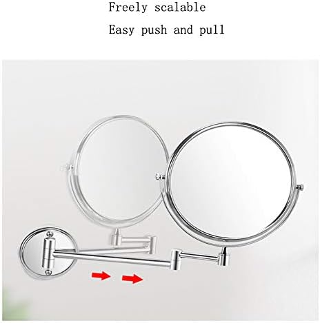 ZadikoModern Double-Sided Wall-Mounted Vanity Mirror