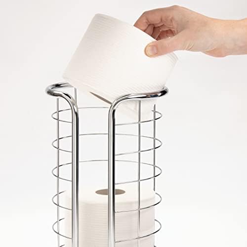mDesign 3 Roll Jumbo Toilet Paper Organizer