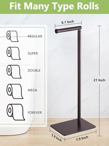 Rustproof Toilet Paper Holder Stand
