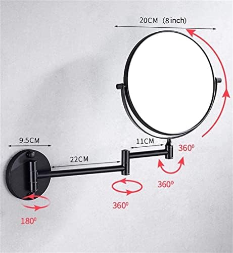Gold Finished 8-inch Bathroom Mirror