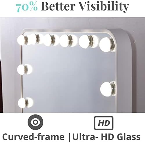 Curved Luxury Vanity Mirror