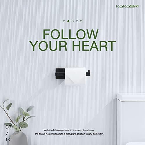 Sleek Oil Rubbed Bronze Toilet Holder Mega Rolls Stainless Steel KOKOSIRI